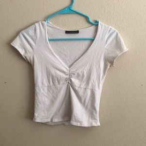 White gina top from brandy melville